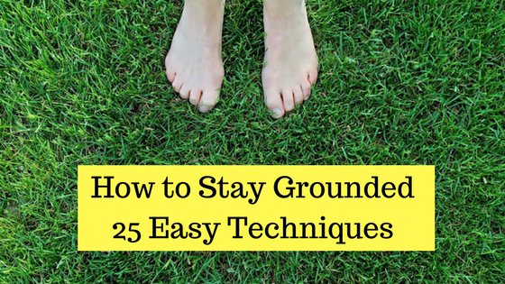 How to stay grounded