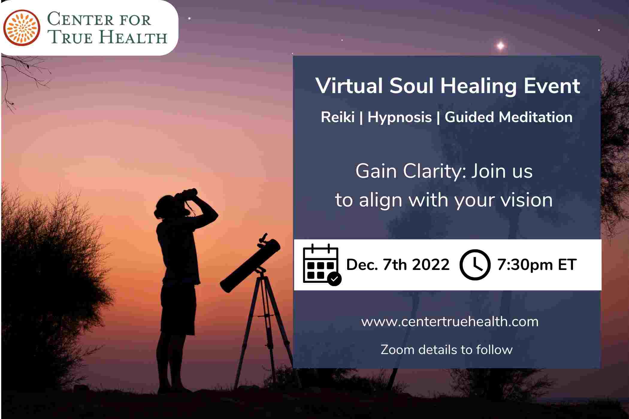 virtual soul healing event