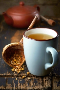 cup of herbal tea